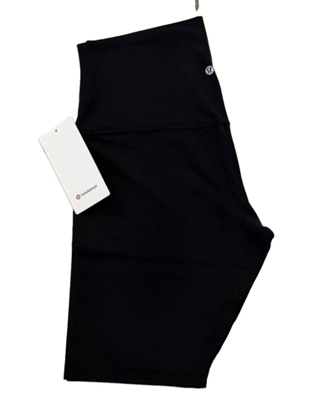LULULEMON ALIGN SUPER HIGH RISE SHORT 10” BLACK COLOR Size 14 NWT